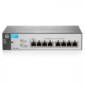 Jungiklis Hewlett Packard Enterprise 1810-8G — 8 prievadų Gigabit Ethernet nevaldomas