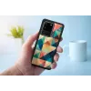 Apsauginis telefono dėklas iKins Samsung Galaxy S20 Ultra, mozaikinė juoda