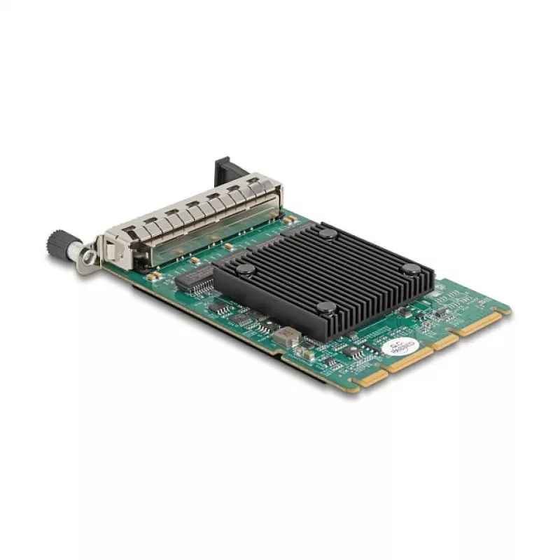 DeLOCK 88300 OCP 3.0 tinklo plokštė, 4 x RJ45 Gigabit LAN