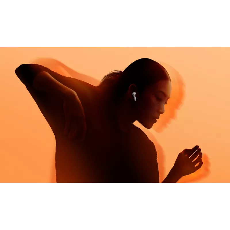 Apple AirPods 4 ausinės belaidės į ausis įdedamos skambučiams / muzikai / sportui / kasdienai Bluetooth baltos