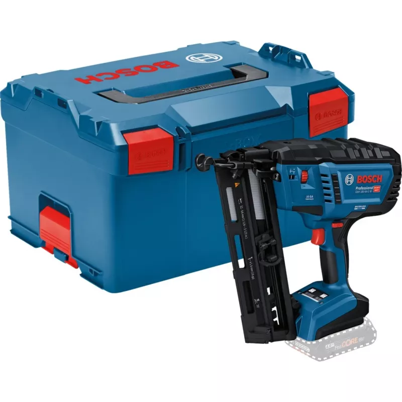 Belaidis medienos vininis pistoletas Bosch GNH 18V-64-2 M Professional solo