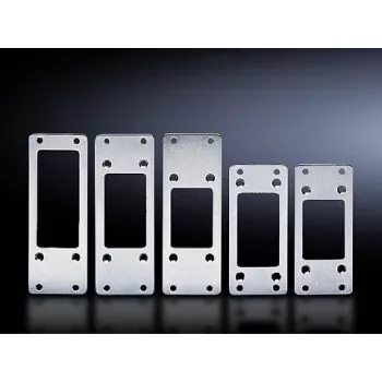 Stovo priedas Rittal 2481.000 plieninis metalinis adapteris jungčių išpjovoms, pakuotėje 5 vnt.
