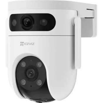 IP stebėjimo kamera EZVIZ H9c Dual 3K kupolinė, 2880×1620, lauko, laidinė ir belaidė, PoE/DC 12V, „MicroSD“ iki 512 GB