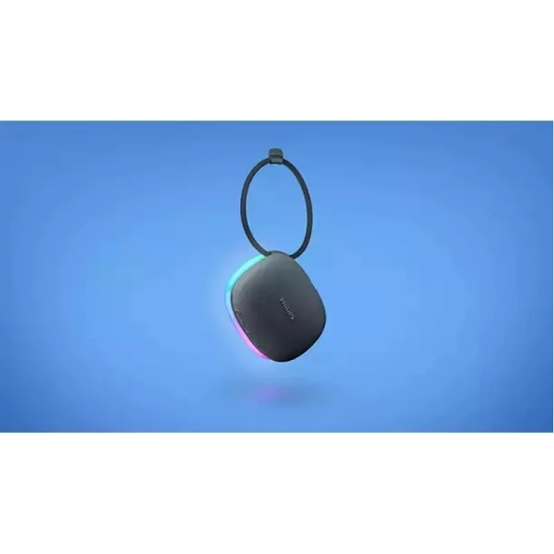 Bluetooth garsiakalbis Philips TAS2307BK/00 su integruotais šviestuvais, belaidis garso atkūrimas