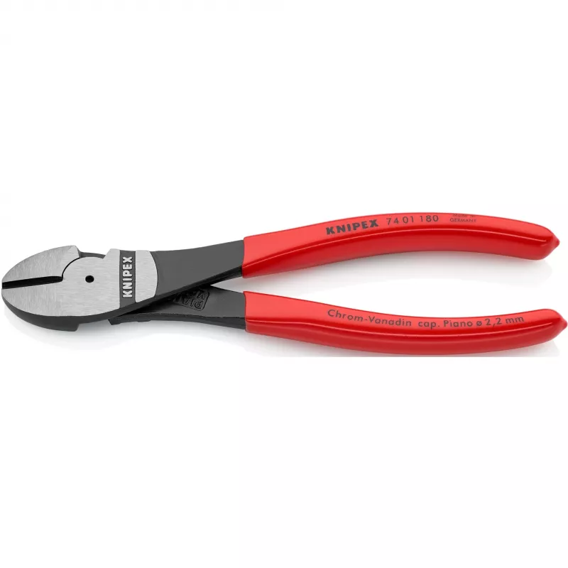 Įstrižainės replės Knipex 74 01 180