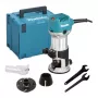 Makita RT0702CJ frezavimo staklės / apdailos freza juoda, mėlyna, nerūdijančio plieno 34000 aps./min. 710 W