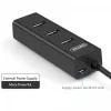 UNITEK Y-3089 interface hub USB 3.2 Gen 1 (3.1 Gen 1) Type-A 5000 Mbit/s Juoda