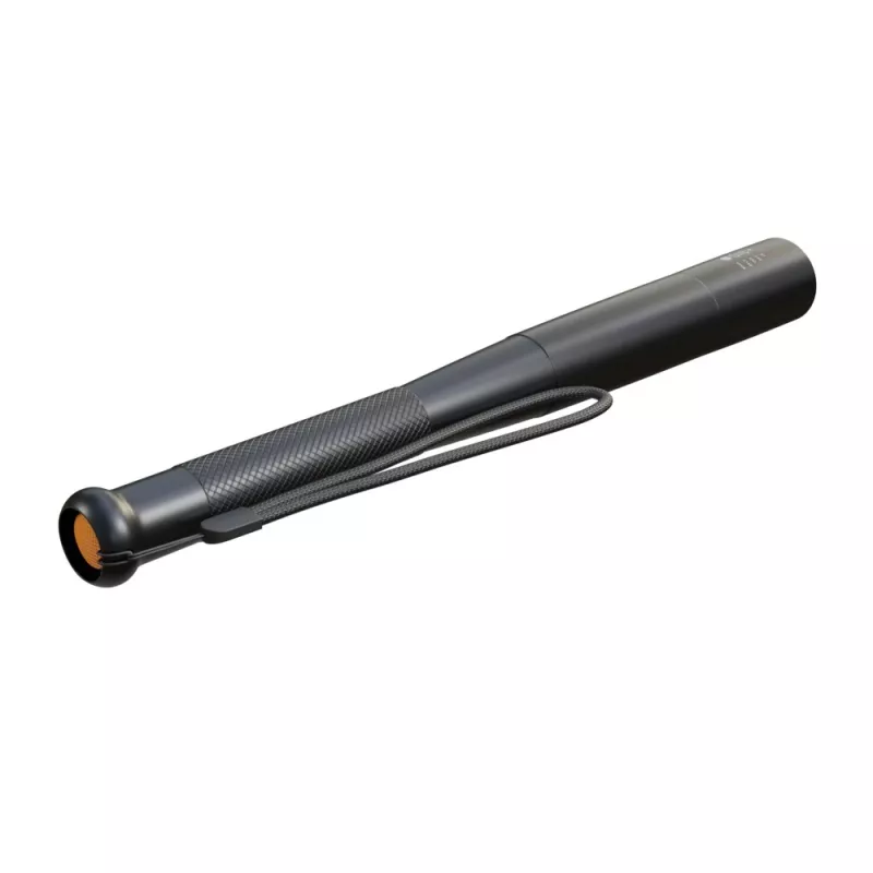 Rankinis žibintuvėlis Extralink EX.30851, SMD LED 10W, aliuminio korpusas, AA 1.5V, 290×30×30 mm, juodas