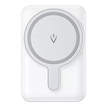Vention FHSW0 belaidžio įkrovimo 5000 mAh išorinė baterija, 3 A, USB-C, balta