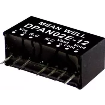 Maitinimo adapteris MEAN WELL DPAN02C-15 2W 15V 36-75V