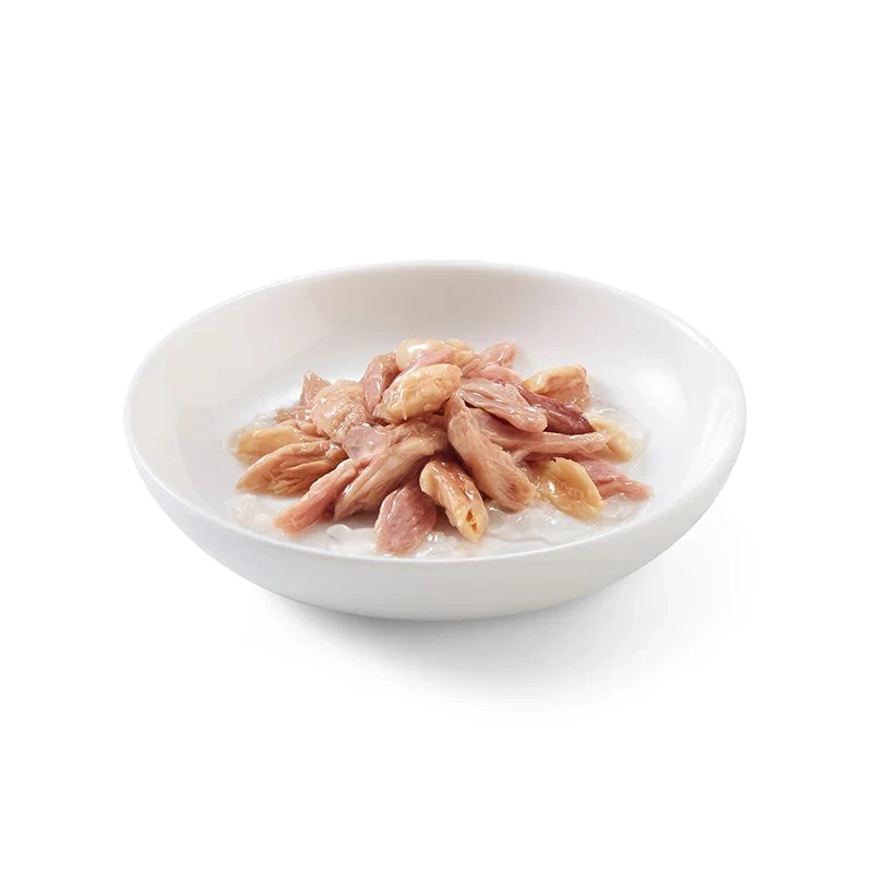 SCHESIR Tuna su lašiša drebučiuose – šlapias kačių ėdalas – 6x50g
