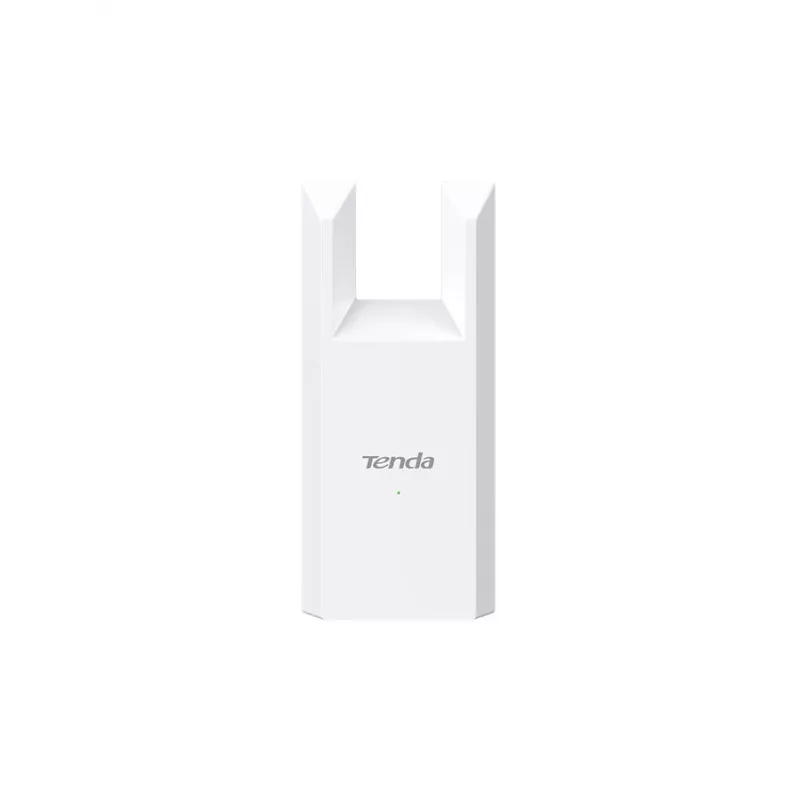 Tinklo kartotuvas TENDA T10 2,4 GHz Wi‑Fi 4, 300 Mbps, 2 išorinės antenos, 1x RJ-45, baltas
