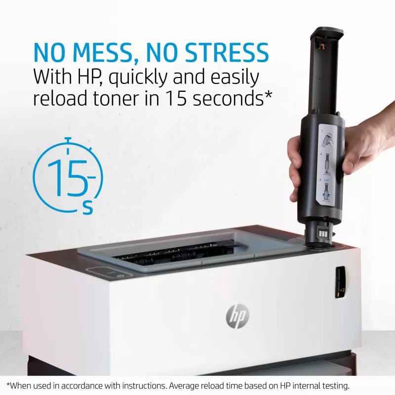 HP Originali 103AD Neverstop Juoda Toner Refill Kit , Two tonerio kasetė Set