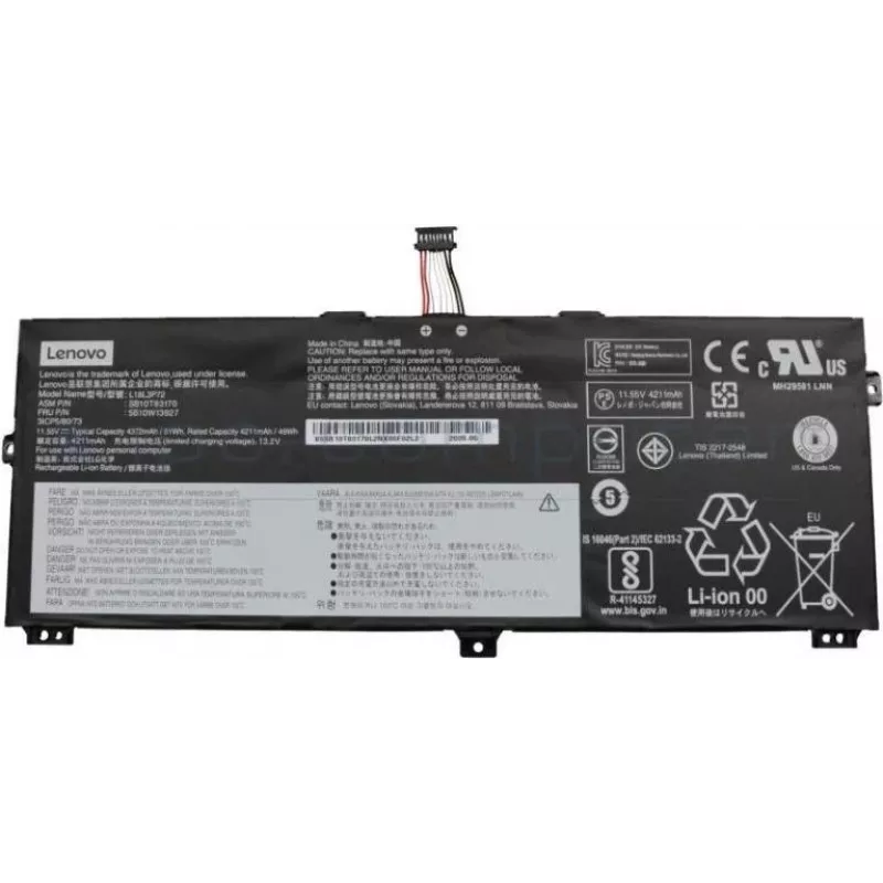 Lenovo Battery 3c 50Wh LiIon SMP BYD - Baterija - 4.370 mAh