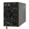 Qoltec 53042 nepertraukiamo maitinimo šaltinis (UPS) Dvigubo keitimo (Online) 1 kVA 800 W 2 AC lizdai