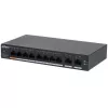 Dahua Technology DH-CS4010-8ET-60 tinklo komutatorius Valdomas L2 Fast Ethernet (10/100) maitinimas per eternetą (PoE) Juodas