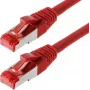 Tinklo kabelis Helos CAT6 S/FTP (PIMF) 3 m raudonas