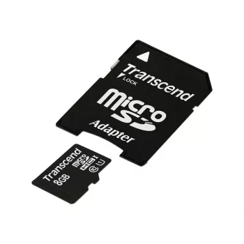 Transcend Premium - „Flash“ atminties kortelė (microSDHC / SD adapteris)