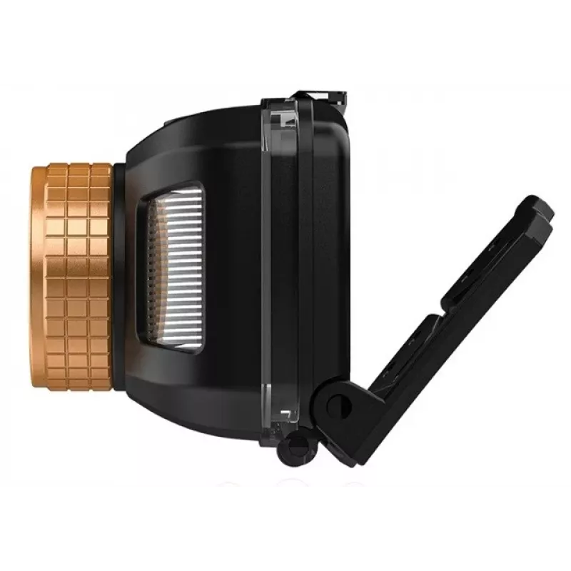 Duracell DH400 žibintuvėlis ant galvos juodas, oranžinis