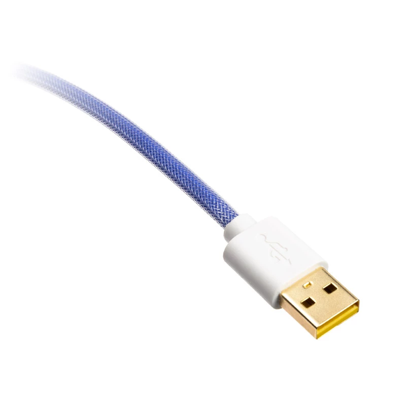 Ducky Premicord Afterglow susuktas kabelis, USB Type-C į Type-A - 1.8m