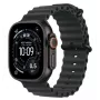 Išmanusis laikrodis Apple Watch Ultra 3 GPS + Cellular 49mm juodo titano korpusas su juoda vandenyno juostele