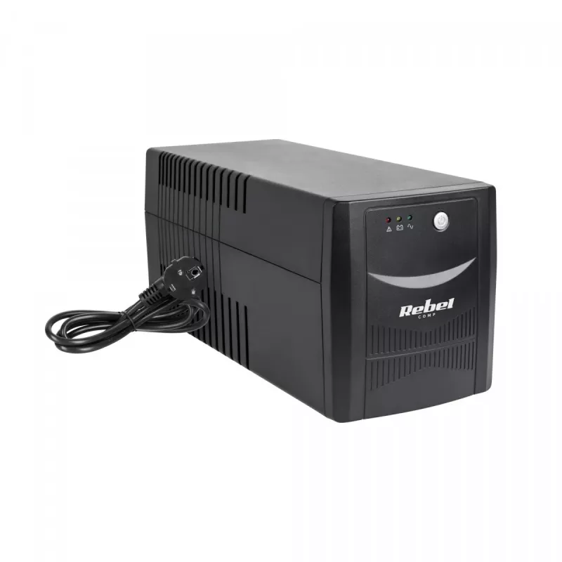 Nepertraukiamo maitinimo šaltinis UPS REBEL modelis Micropower 1000 (offline, 1000VA / 600W, 230 V, 50Hz)