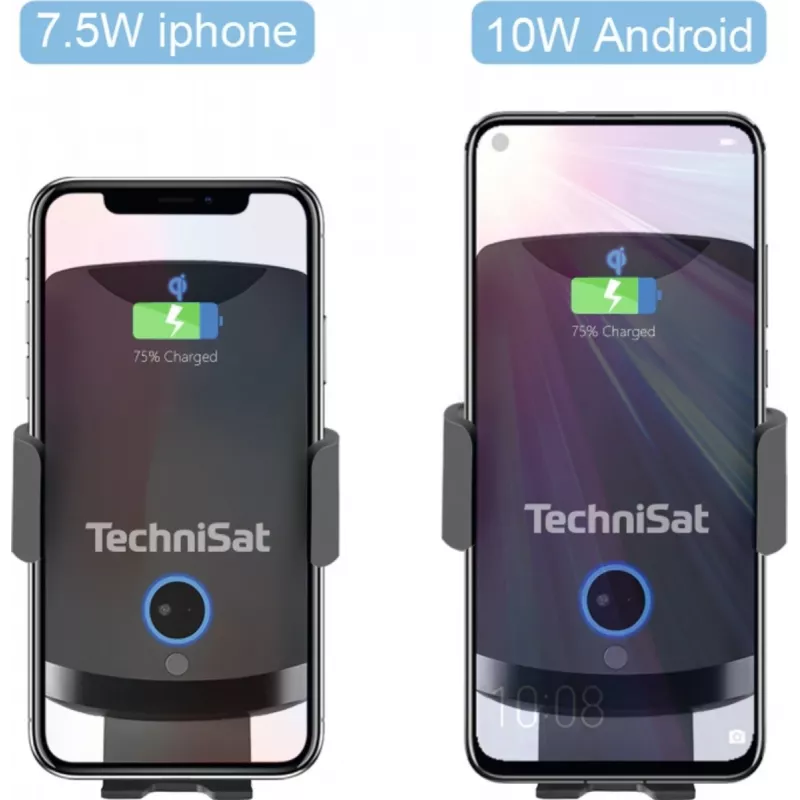 TECHNISAT TechniSat SmartCharge 2 išmaniojo telefono ir planšetės laikiklis su integruotu įkrovimo palaikymu