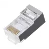 LANBERG RJ-45 laido jungtis PLS-5000EZ, Cat5e, F/UTP (FTP), pilka, 100 vnt.