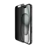 Belkin ScreenForce Pro - ekrano apsauga mobiliajam telefonui - 2,5D - stiklas - su privatumo filtru - stiklas - Apple iPhone 14 Pro, 15 (OVA147ZZ)