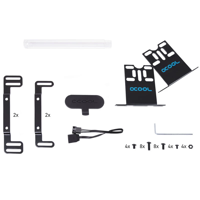 Siurblys ir rezervuaras Alphacool 15381 Akrilas Aliuminis Plastikas Juoda Skaidrus