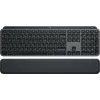 Belaidė pilno dydžio klaviatūra Logitech Master MX Keys S — Grafitinė, Bluetooth ir 2,4 GHz (Nano), USB-C įkraunama, apšviesta, QWERTY US International