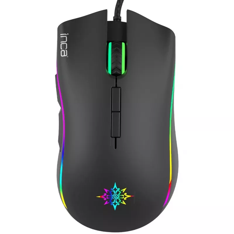 INCA Cian INCA ANAHITA RGB MAKRO KLAVIŠŲ PROFESIONALI ŽAIDIMŲ PELĖ