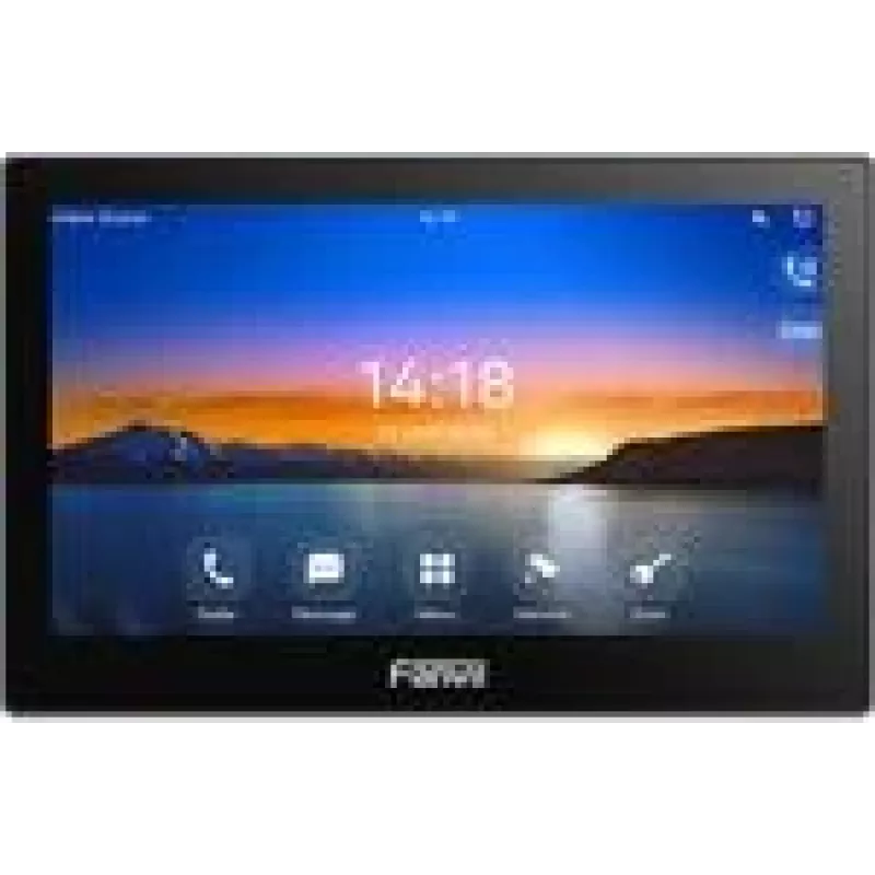 Fanvil I504W, 17,8 cm (7 colių), LCD, 1024 x 600 pikselių, 2 W, juoda, greitasis Ethernet