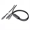 ROLINE - USB kabelis - 24 kontaktų USB-C (V) į 24 kontaktų USB-C (V) - USB 2.0 - 1,85 m - USB maitinimo šaltinis (100 W) - juoda (11.02.8308)
