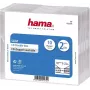 “Hama” plonas dvigubas CD dėklas, 10 vnt. pakuotė 2 diskams Skaidrus