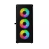 Kompiuterio korpusas Logic Concept Portos ARGB ATX juodas