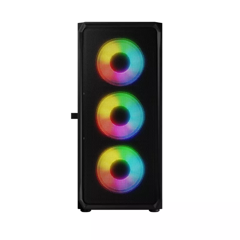 Kompiuterio korpusas Logic Concept Portos ARGB ATX juodas
