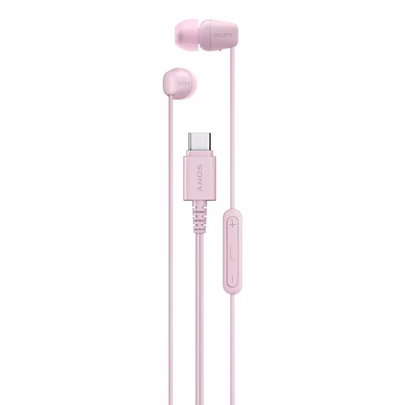 Sony IER-EX15C ausinės laidinės į ausis Skambučiai/Muzika USB Type-C Rožinė