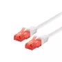 Tinklo kabelis LOGON Cat6 UTP 7 m — RJ-45 į RJ-45, baltas