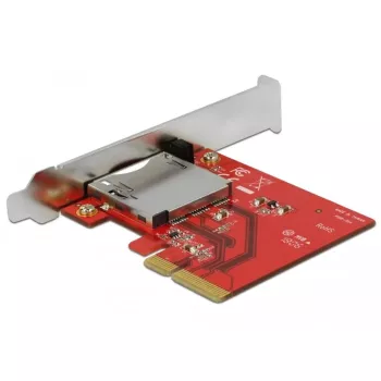 DeLOCK PCI Express > 1x išorinis CFexpress lizdas - atminties kortelių skaitytuvas (CF) - PCI Express x4 3.0 (91748)