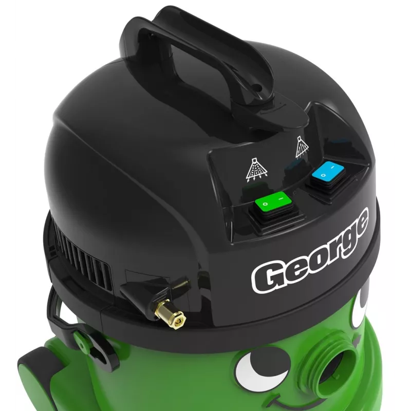 Numatic GVE370-2 dulkių siurblys 1200 W cilindrinis dulkių siurblys sausam ir drėgnam siurbimui su 15 L dulkių maišu
