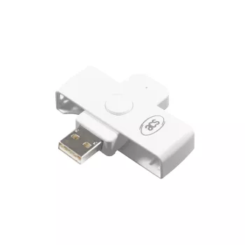 ACS ACR39U-N1 - Vidiniam naudojimui - Baltas - ISO 7816 1-3 dalys - A - B - C klasė (5 V - 3 V - 1,8 V) - USB 2.0 - T=0, T=1, atminties kortelių palaikymas - Android - iOS (ACR39U-N1)