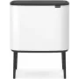 Šiukšliadėžė BRABANTIA Bo Touch Bin 36 L — balta, 36 litrai