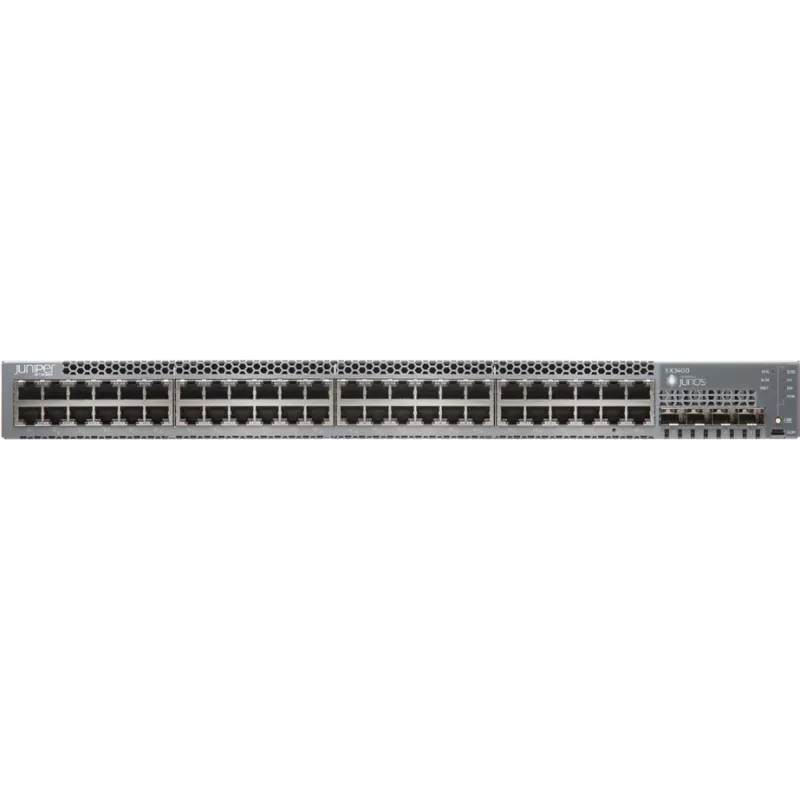 Juniper EX Series EX3400-48P - Jungiklis - L3 - valdomas - 48 x 10/100/1000 (PoE+)