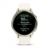 Išmanusis laikrodis GARMIN Venu 4, 41 mm auksinis korpusas, 1,2 colio AMOLED 390×390, GPS, Wi‑Fi, 5 ATM, 10 dienų baterija