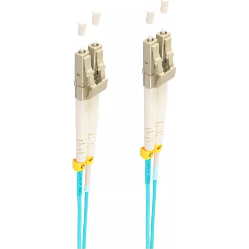 Šviesolaidinis kabelis ShiverPeaks BS77931/3 1m LC Aqua OM3