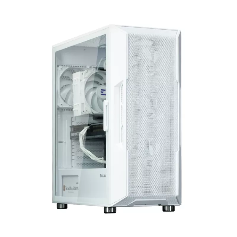 Zalman I3 NEO ARGB WHITE kompiuterio korpusas Midi Tower