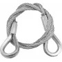 Plieninis lynas EUROLITE 600 x 3 mm sidabrinis su antgaliu, modelis 5801048F