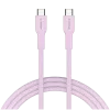 CANYON kabelis OnWire 60CL C-C 60W COLOR Braided 1m Pink