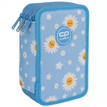 Triple decker pieštukinė su įranga CoolPack Jumper 3 DAISY SUN